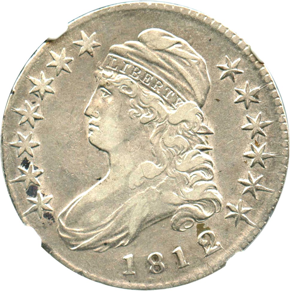 image for: 1812/1 50c NGC VF35 (Small 8)