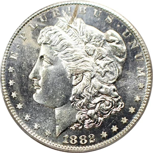 image for: 1882-S $1 PCGS MS64 DMPL (OGH)
