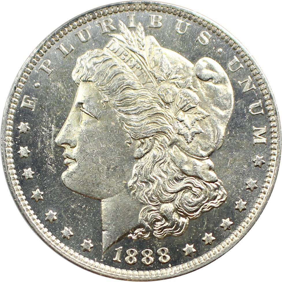 image for: 1888-O $1 PCGS MS63 DMPL (OGH)