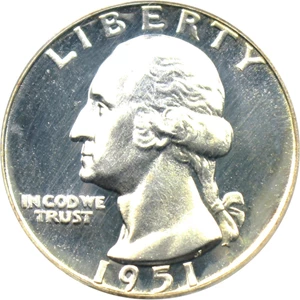 image for: 1951 25c PCGS Proof 66 CAM