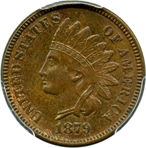 image for: 1879 1c PCGS MS64 BN