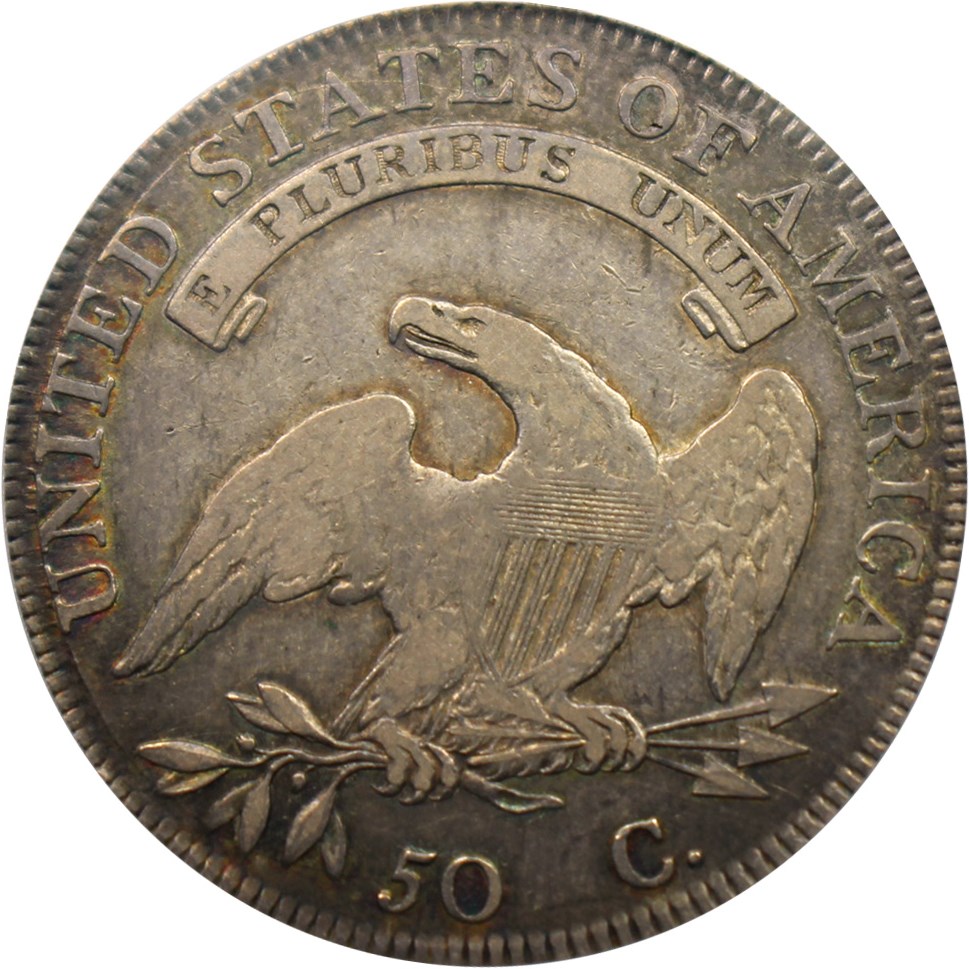 image for: 1807 50c PCGS/CAC VF30 (Capped Bust, Small Stars)