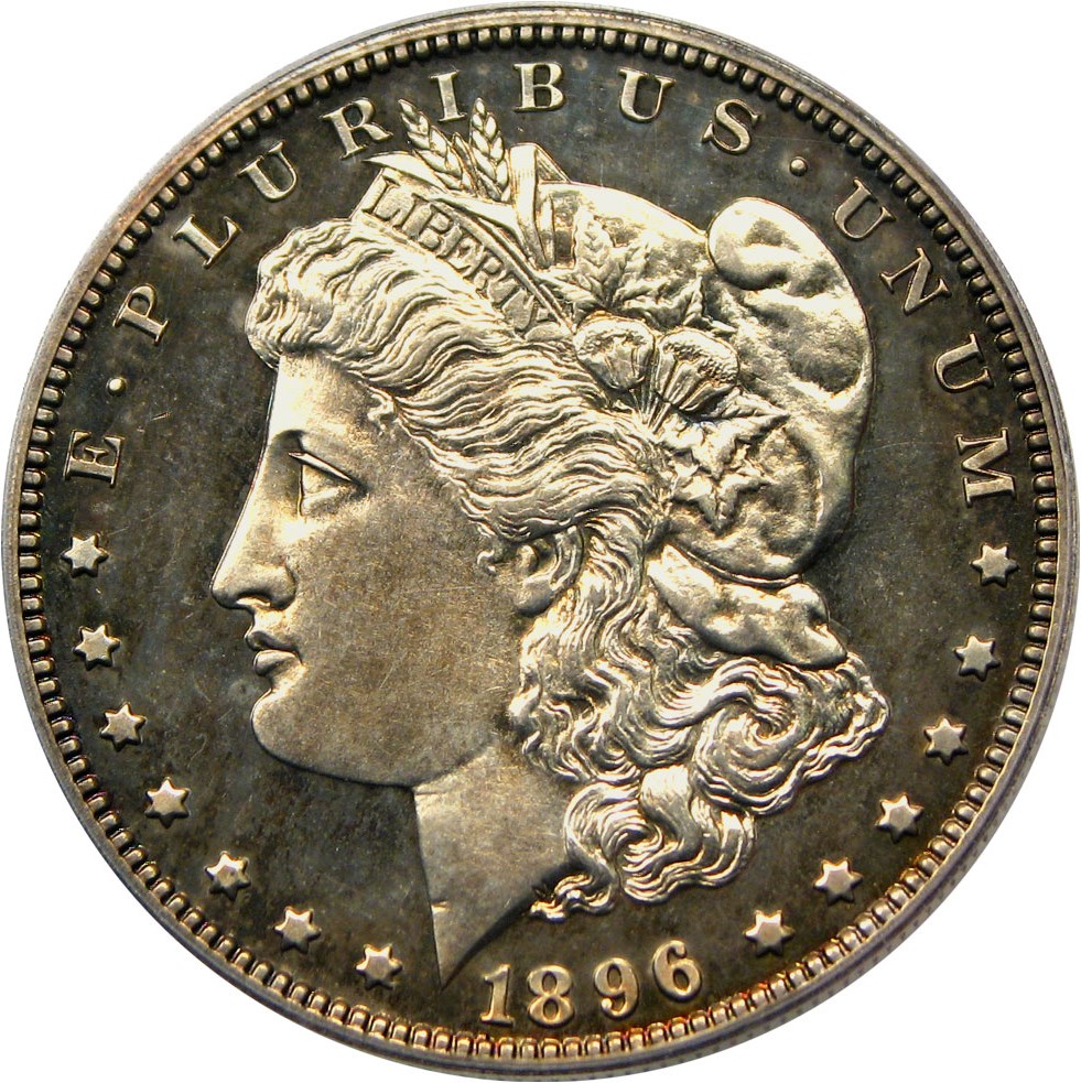 image for: 1896 $1 PCGS Proof 64 CAM