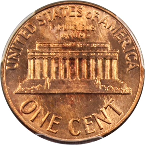 image for: 1960-D 1c PCGS MS67 RD (Large Date)