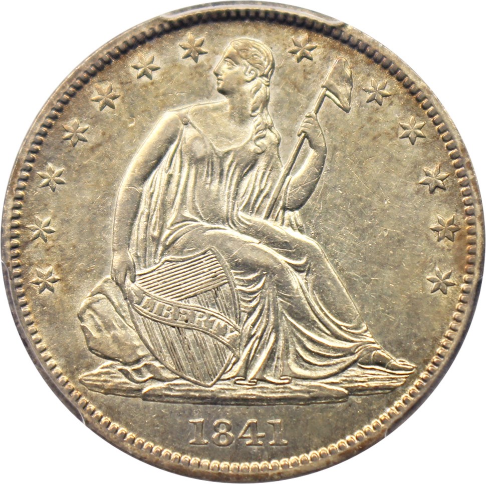 image for: 1841-O 50c PCGS AU53