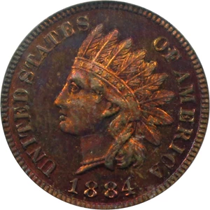 image for: 1884 1c PCGS Proof 65 RB (OGH)
