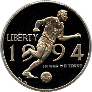 image for: 1994-P World Cup 50c PCGS Proof 69 DCAM