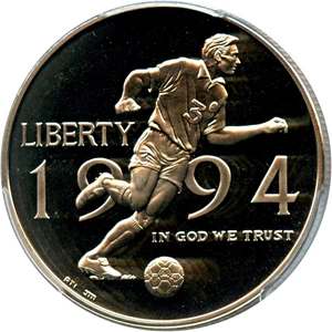 image for: 1994-P World Cup 50c PCGS Proof 69 DCAM