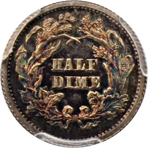 image for: 1865 H10c PCGS Proof 64