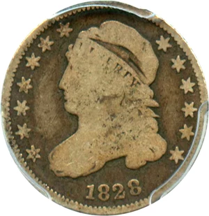 image for: 1828 10c PCGS Good-06 (Small Date) - No Reserve