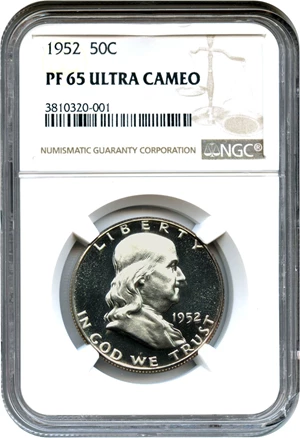 image for: 1952 50c NGC Proof 65 UCAM