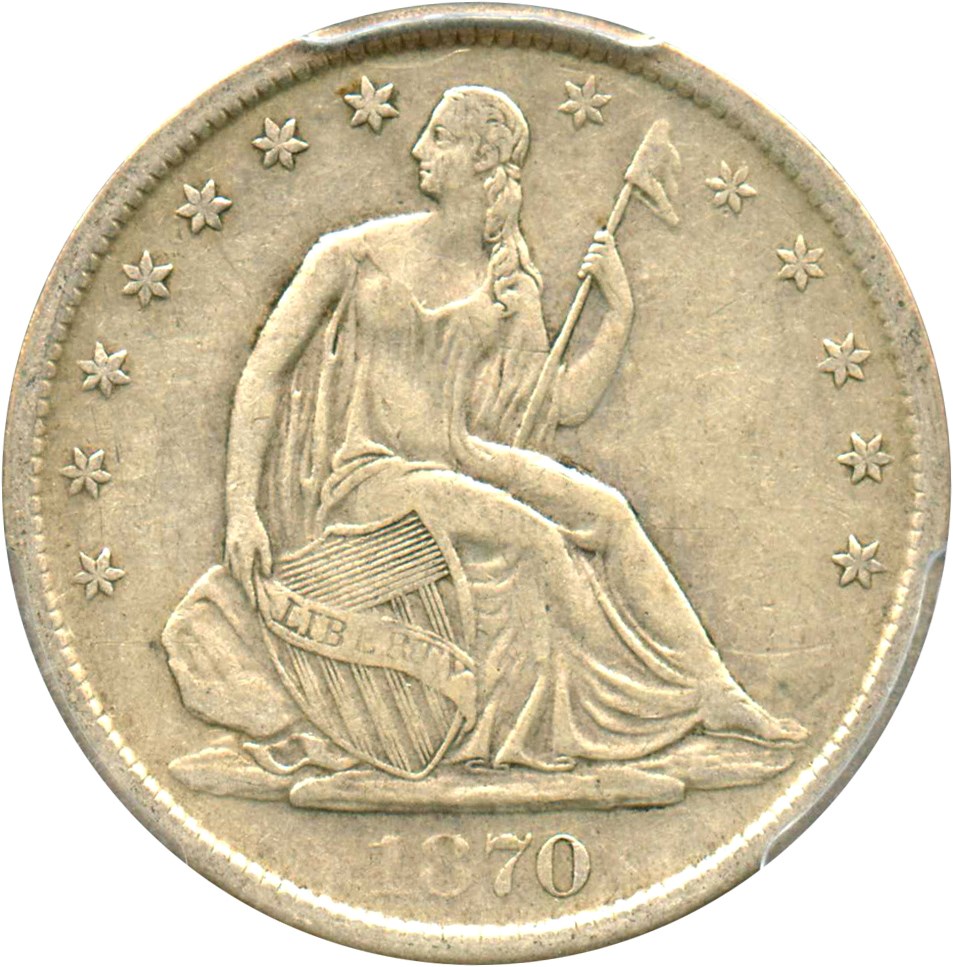 image for: 1870-S 50c PCGS VF35 - No Reserve