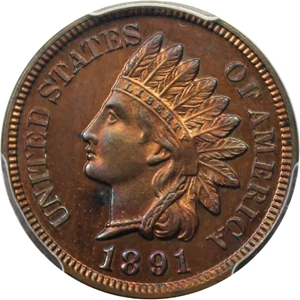 image for: 1891 1c PCGS Proof 64 RB