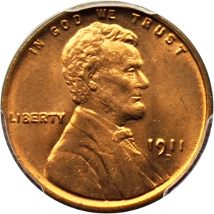 image for: 1911-D 1c PCGS MS66 RD