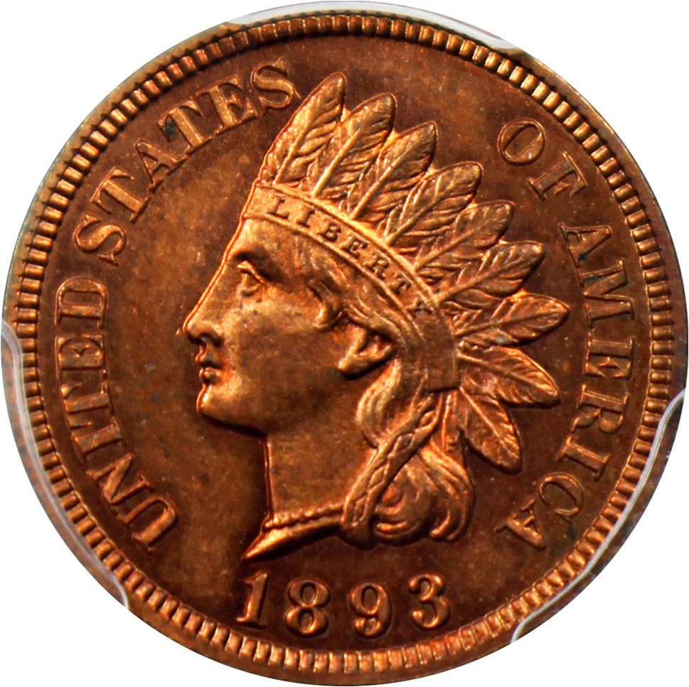 image for: 1893 1c PCGS Proof 64 RB