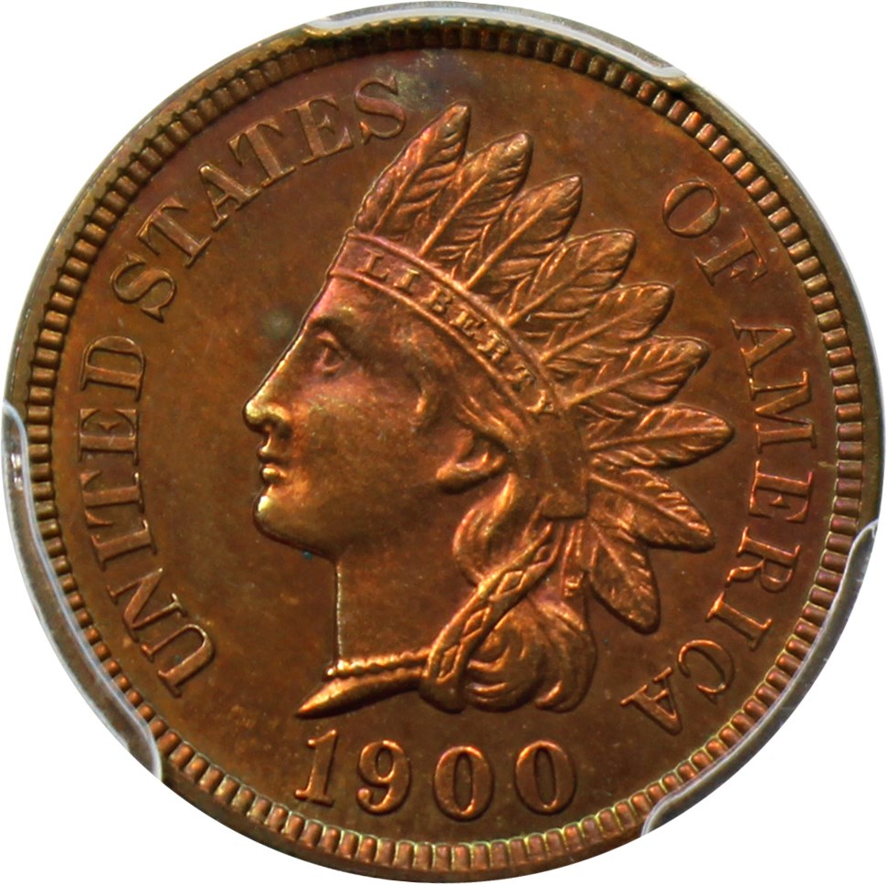 image for: 1900 1c PCGS Proof 64 RB