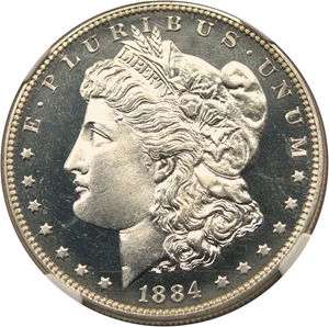 image for: 1884 $1 NGC Proof 65 CAM