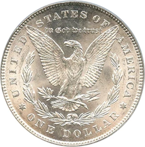 image for: 1878 7TF $1 PCGS MS62 (Reverse of 1878, VAM-117 Tripled Star)
