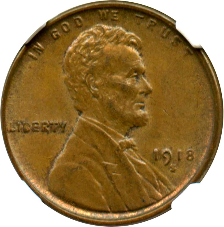 image for: 1918-S 1c NGC MS62 BN