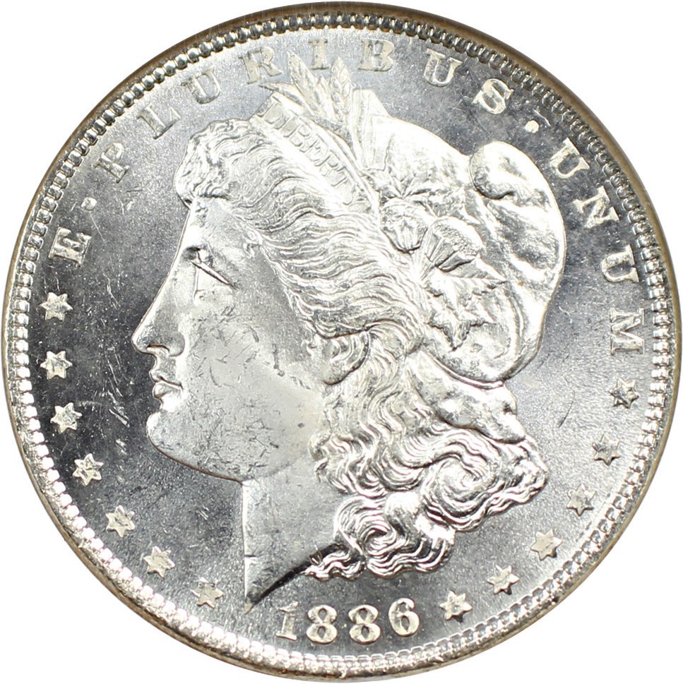image for: 1886 $1 NGC MS65 PL