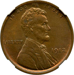 image for: 1912 1c NGC MS63 BN