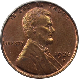 image for: 1926-D 1c PCGS MS64 RB (OGH)