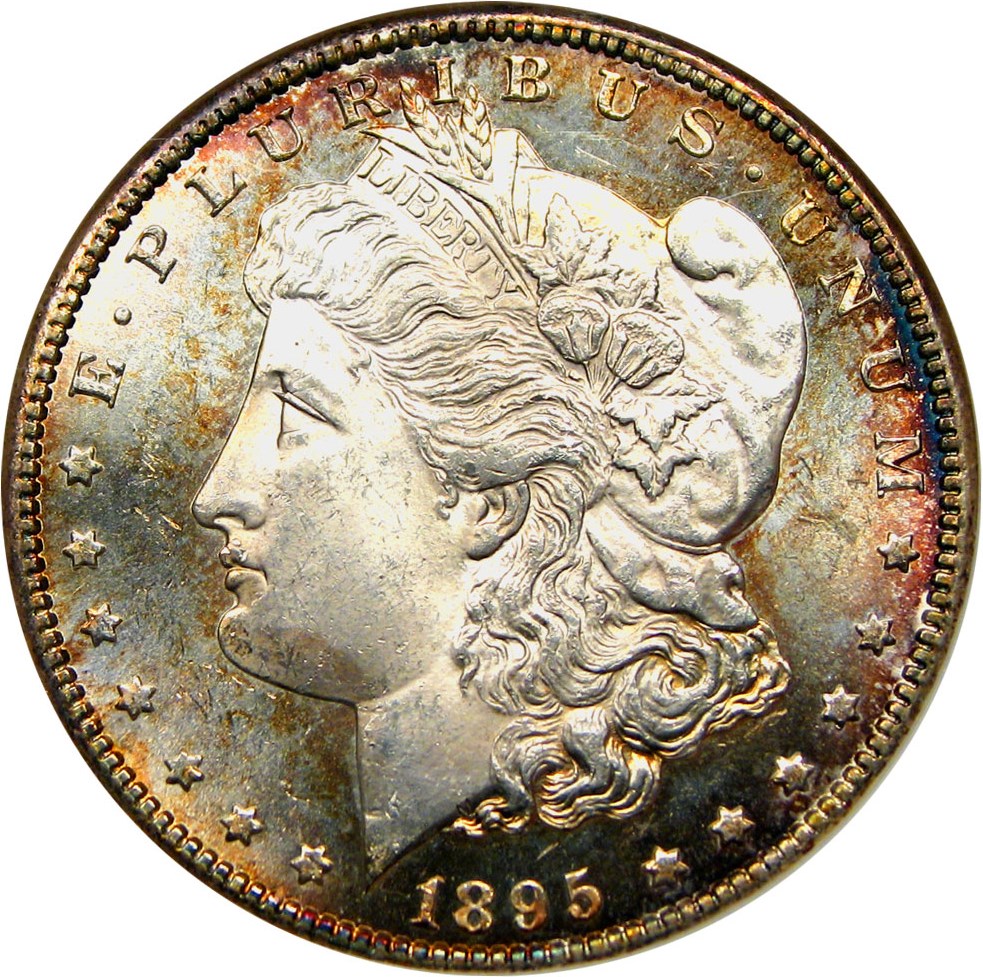 image for: 1895-S $1 NGC MS63 PL (OH)