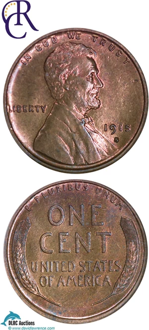 image for: 1915-S 1c NGC MS65 RB