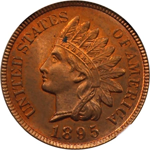 image for: 1895 1c NGC MS66 RB