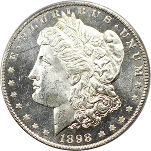 image for: 1898-O $1 PCGS/CAC MS64 DMPL