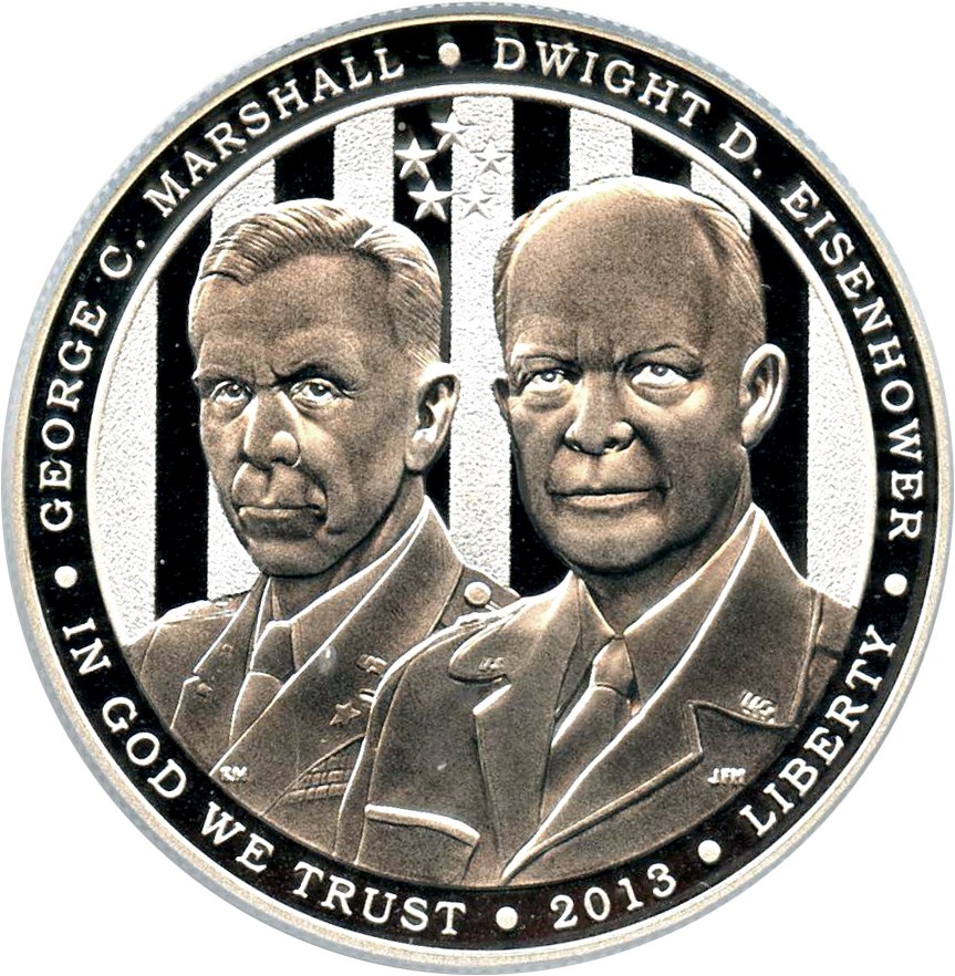 image for: 2013-P 5 Star Generals $1 PCGS Proof 69 DCAM