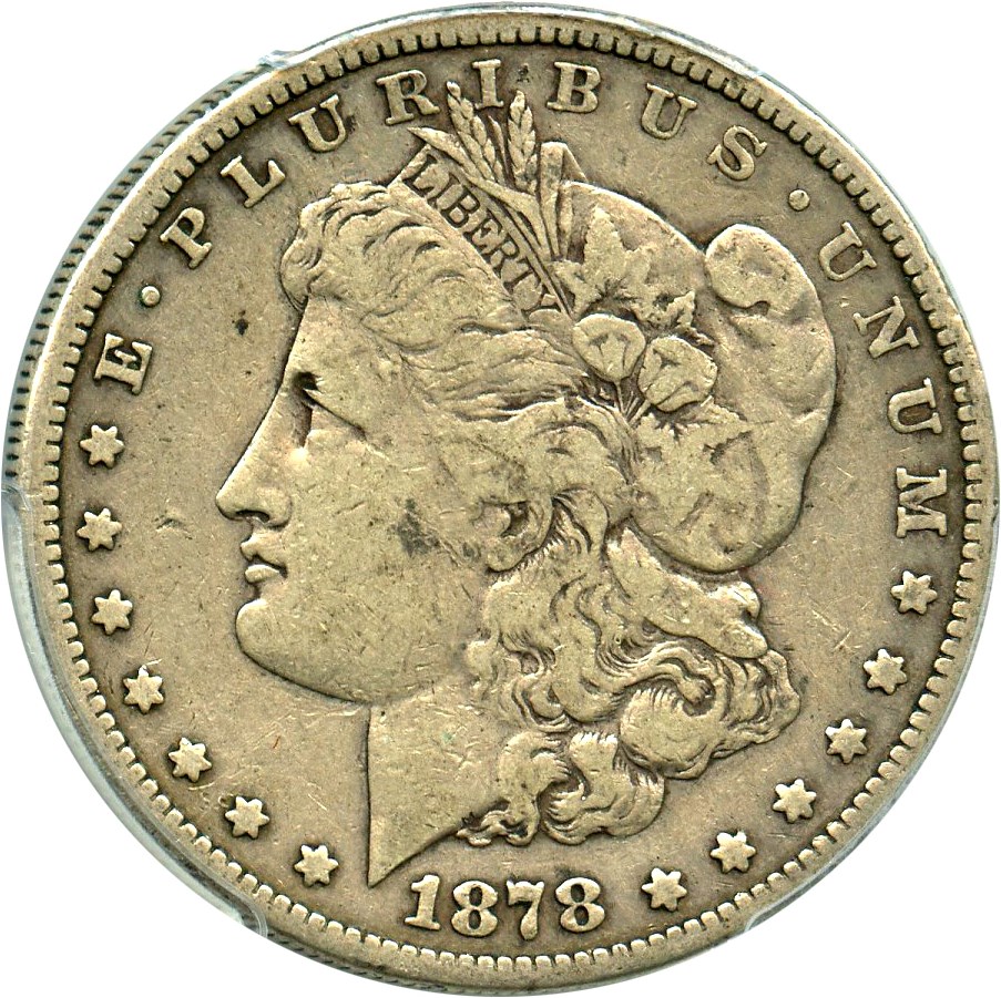 image for: 1878-S $1 PCGS VF20 (VAM-58, Long Arrow Shaft)