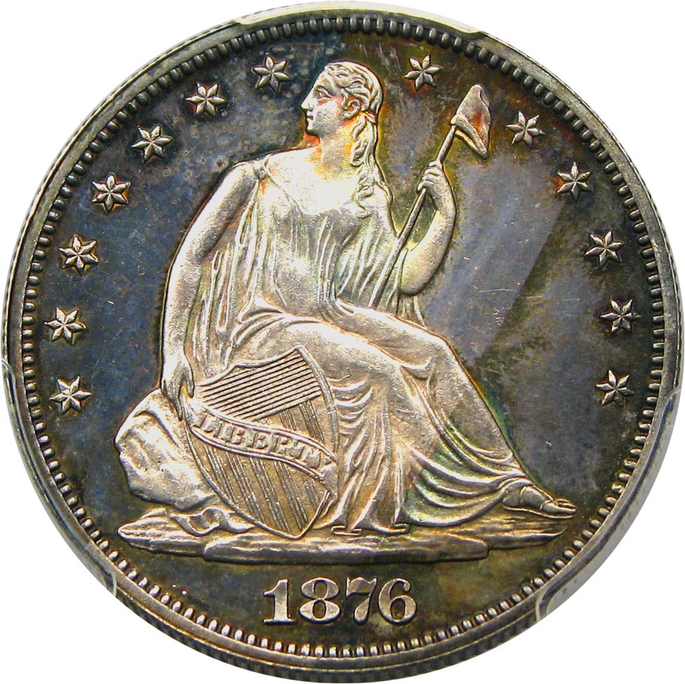 image for: 1876 50c PCGS Proof 64
