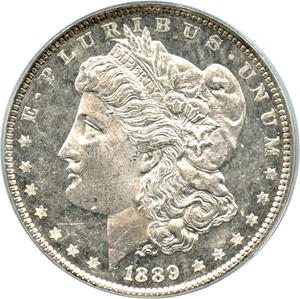 image for: 1889 $1 ANACS MS64 DMPL
