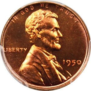 image for: 1950 1c PCGS Proof 64 RD