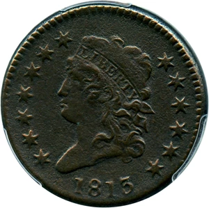 image for: 1813 1c PCGS Genuine VF Details (Env. Damage)