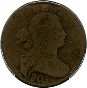 image for: 1805 1c PCGS AG-03 BN