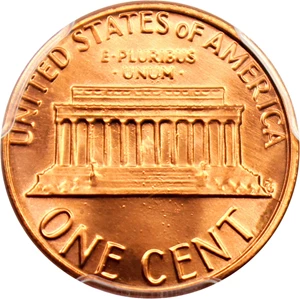 image for: 1982 1c PCGS MS68 RD (Zinc, Large Date)