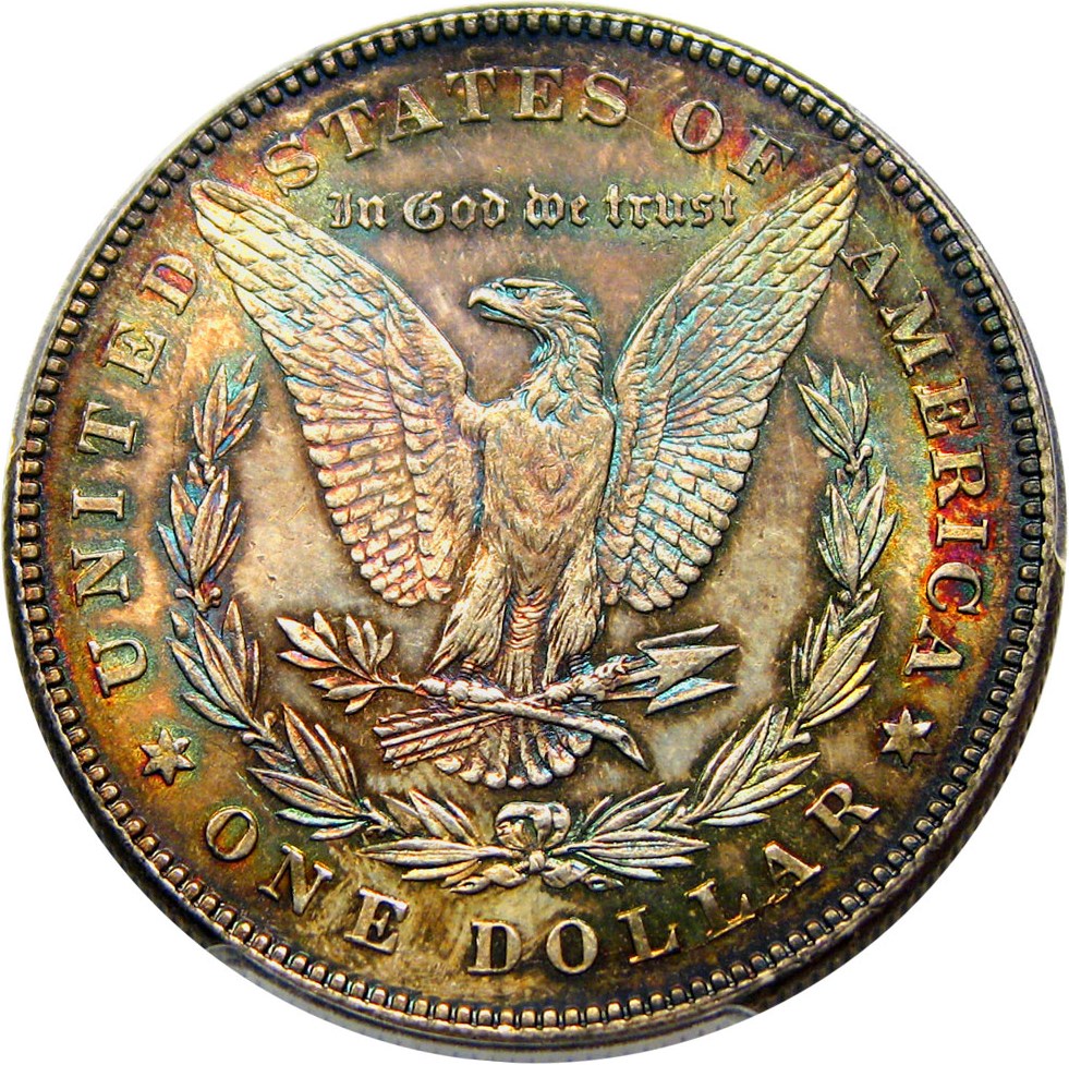 image for: 1878 7TF $1 PCGS MS65 (Reverse of 1878, VAM-31 Lines Thru Leg)
