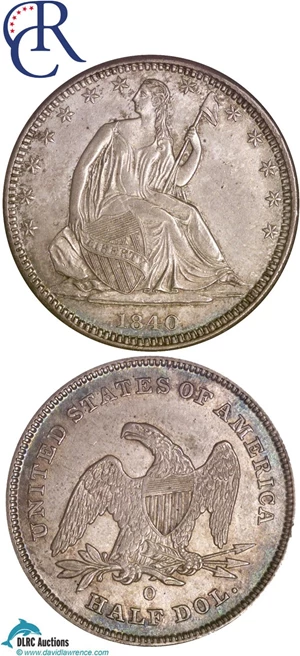image for: 1840-O 50c NGC MS64 ex: Eliasberg