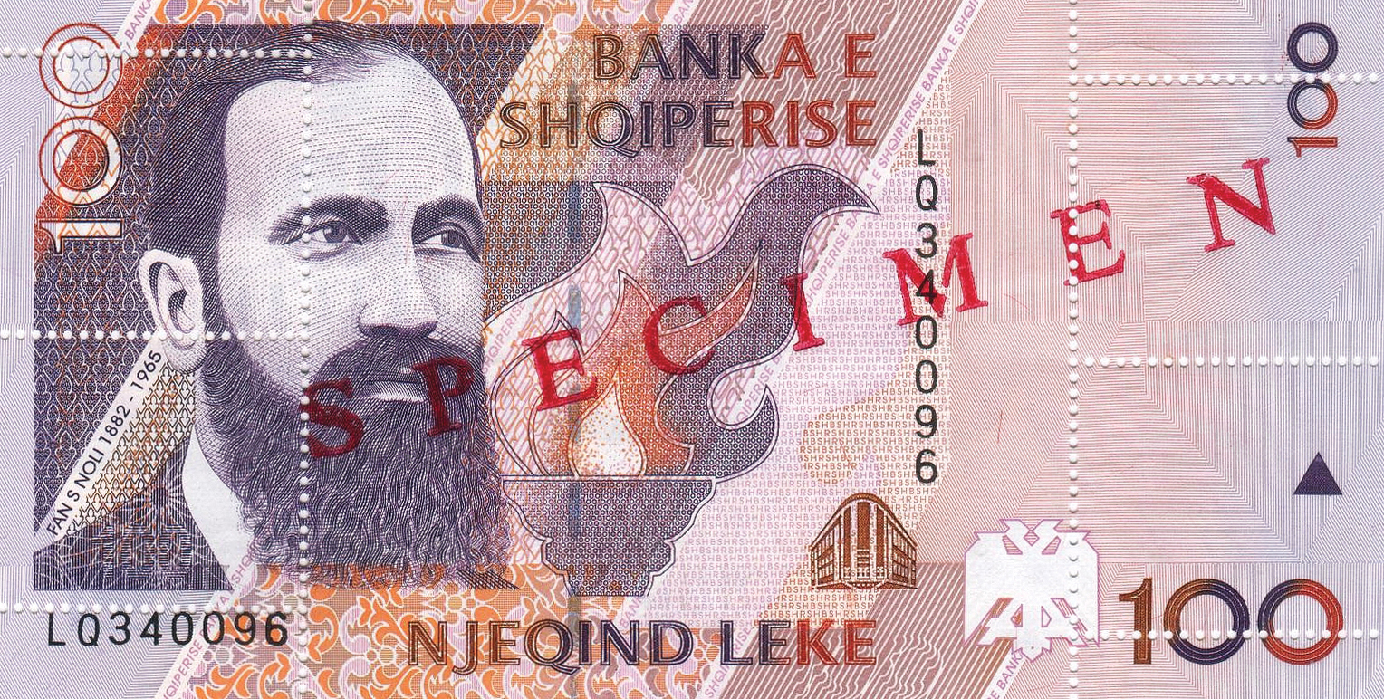  Diagonal red SPECIMEN ovpt front; grid perf; normal s/n 