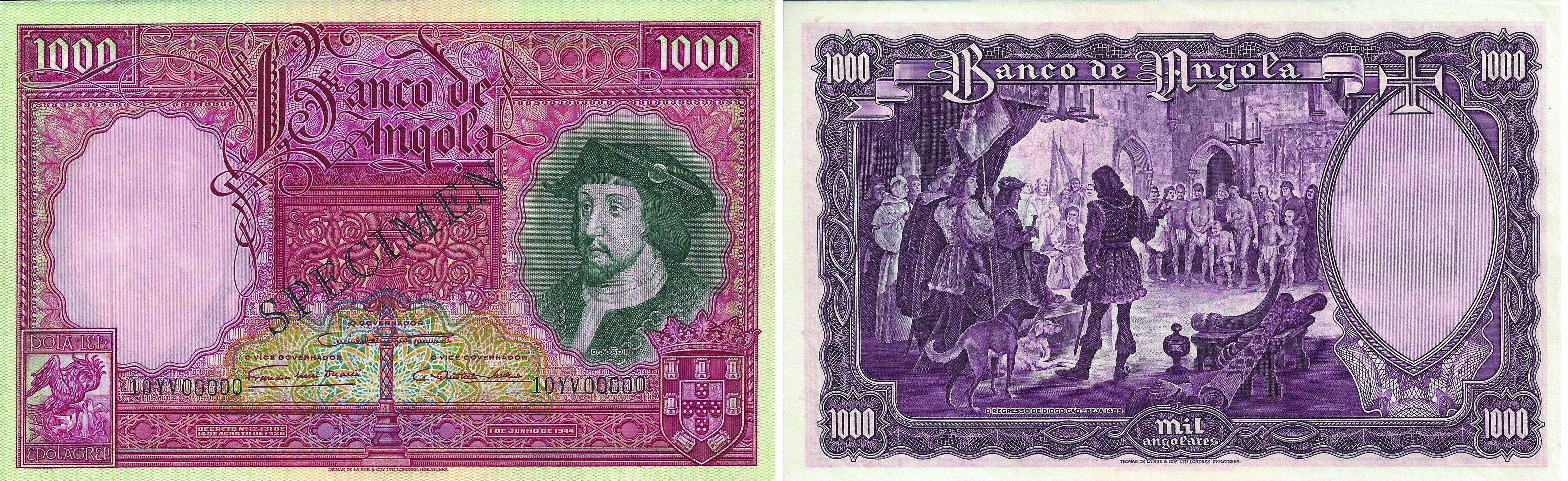  Diagonal black hollow SPECIMEN ovpt front; all-zero s/n 