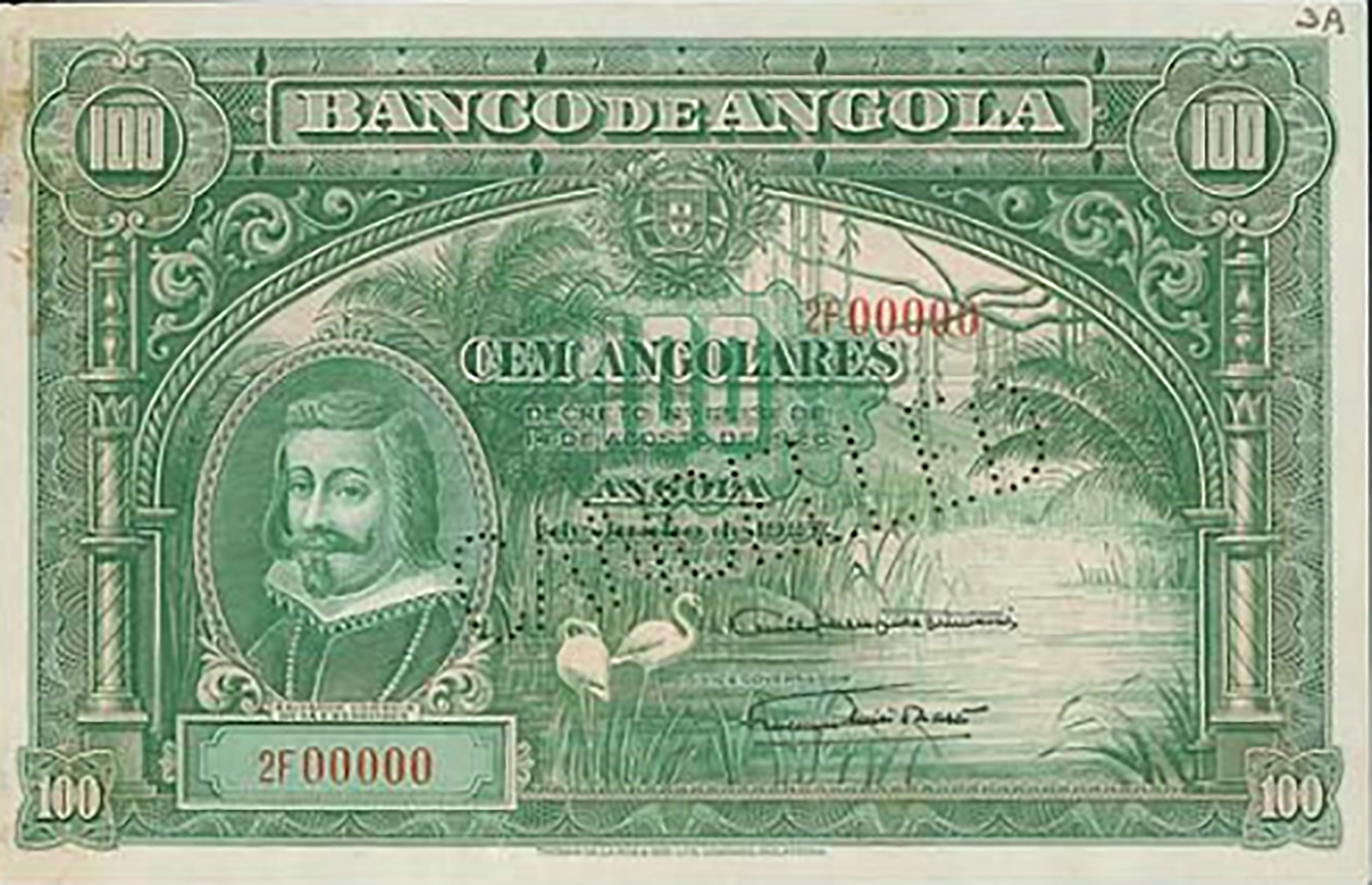  Diagonal CANCELLED perf; all-zero s/n 