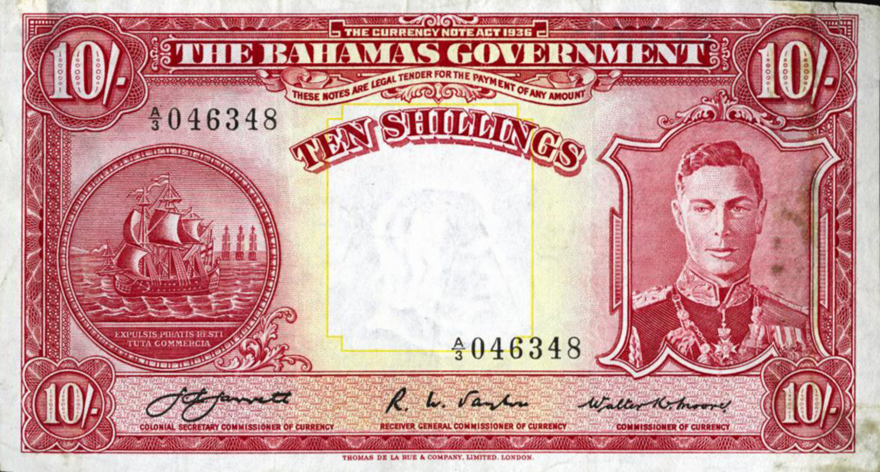  1936 Sig 5: Jarrett/Taylor/Moore Prefix A/3 