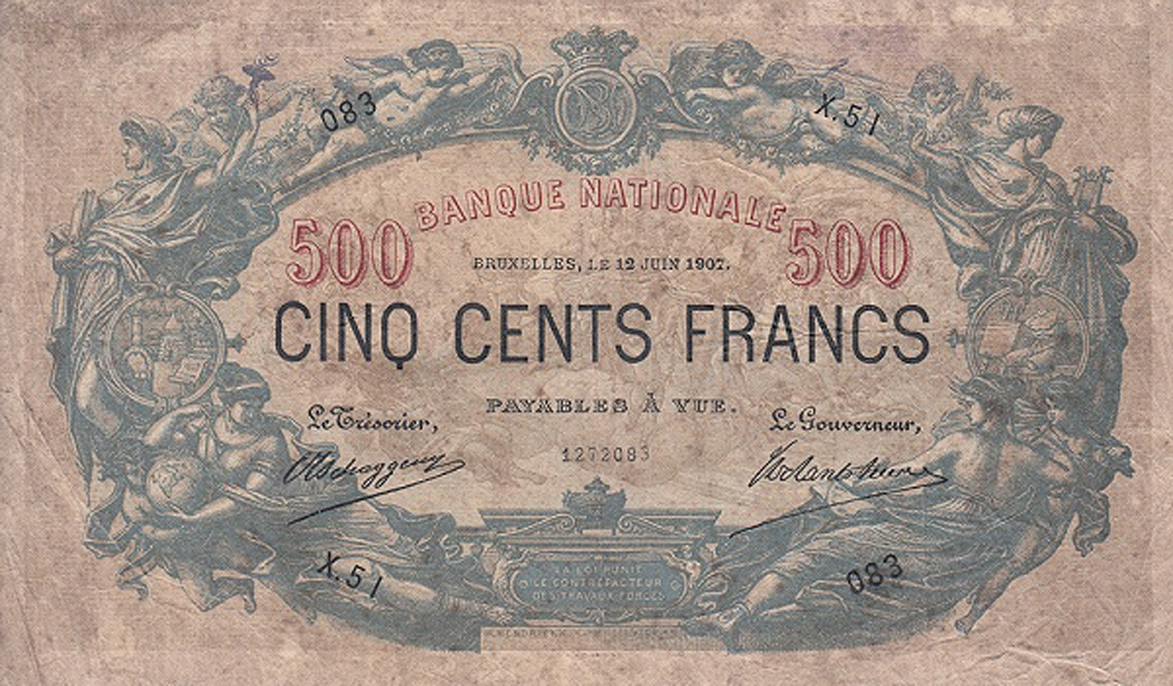  11 01 1905 - 11 03 1908 Sig Tschaggeny/Van Hoegaerden Series 49 - 56 