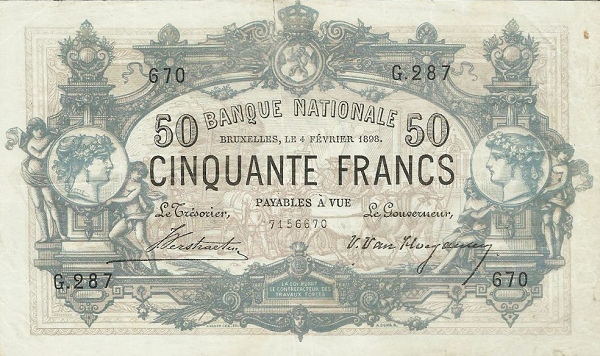  26 09 1887 - 14 08 1888 Sig Morel/Jamar Series 187 8,475,000 notes (all) 