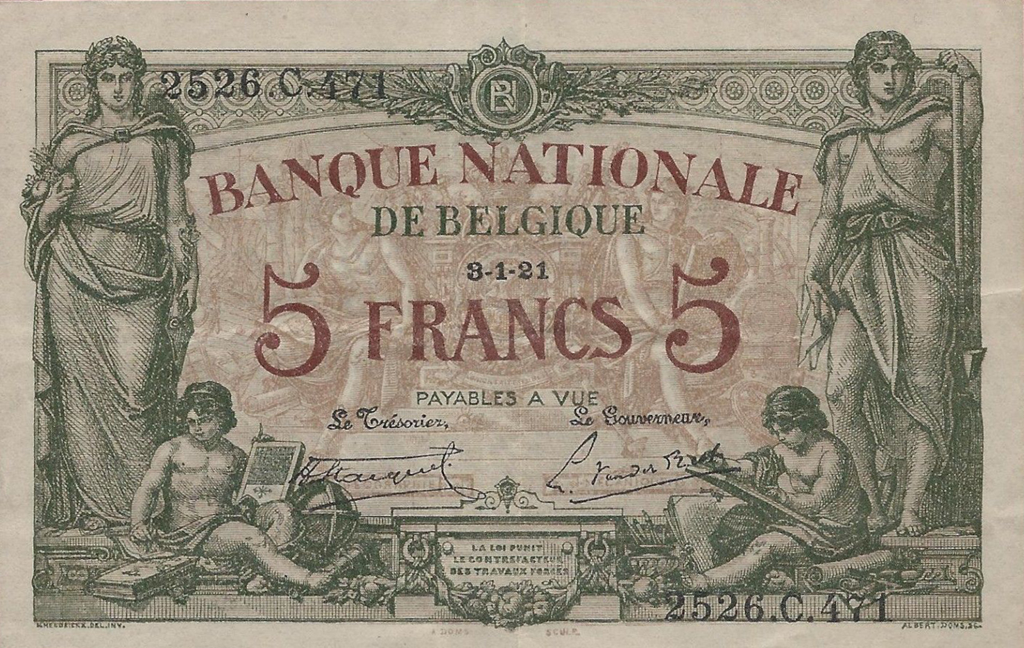  03 01 1921 Series 1481 - 2575 