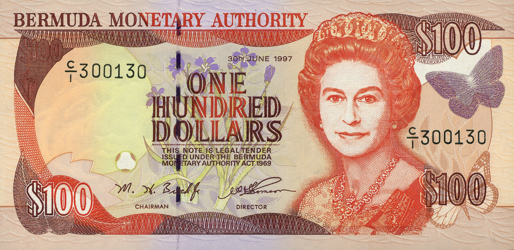  30TH JUNE 1997 Sig 21: Brock/Thomson Windowed security thread 