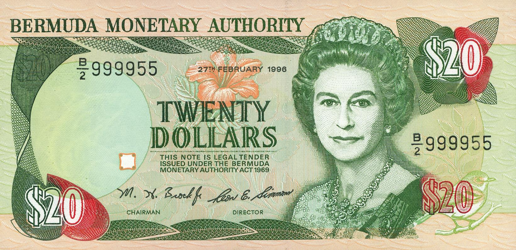  27TH FEBRUARY 1996 Sig 17: Brock/Simmons Solid security thread Prefix B/2 