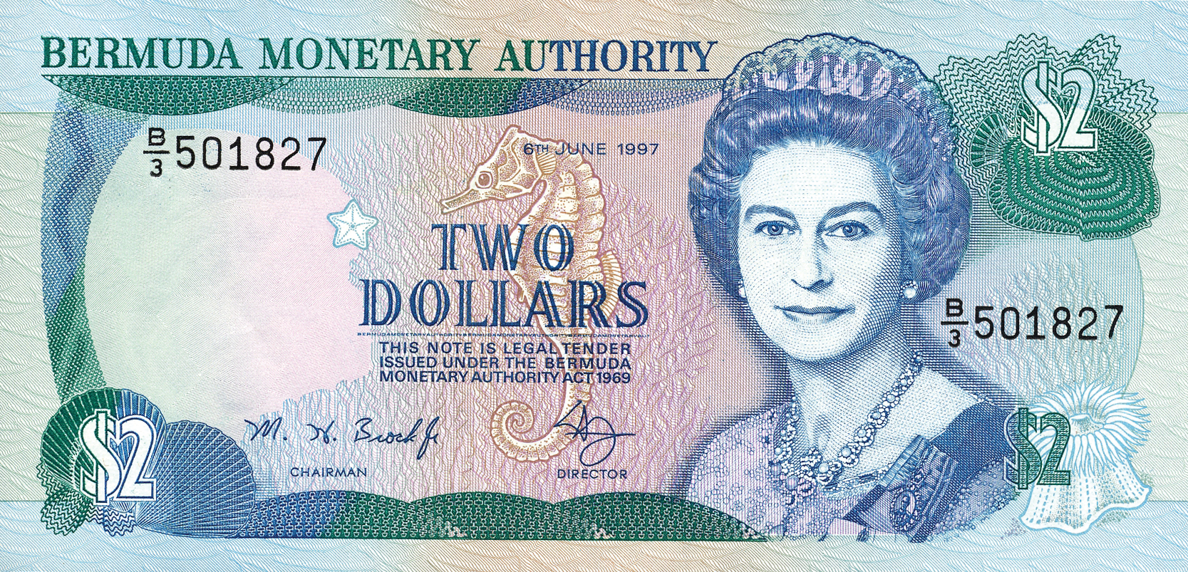  6TH JUNE 1997 Brock/Johnston (green) Prefix B/3, B/4 